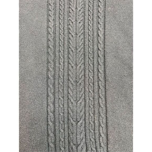 BCBGMAXAZRIA top women’s size large black long sleeve knit fit & flare sweater - Picture 7 of 9